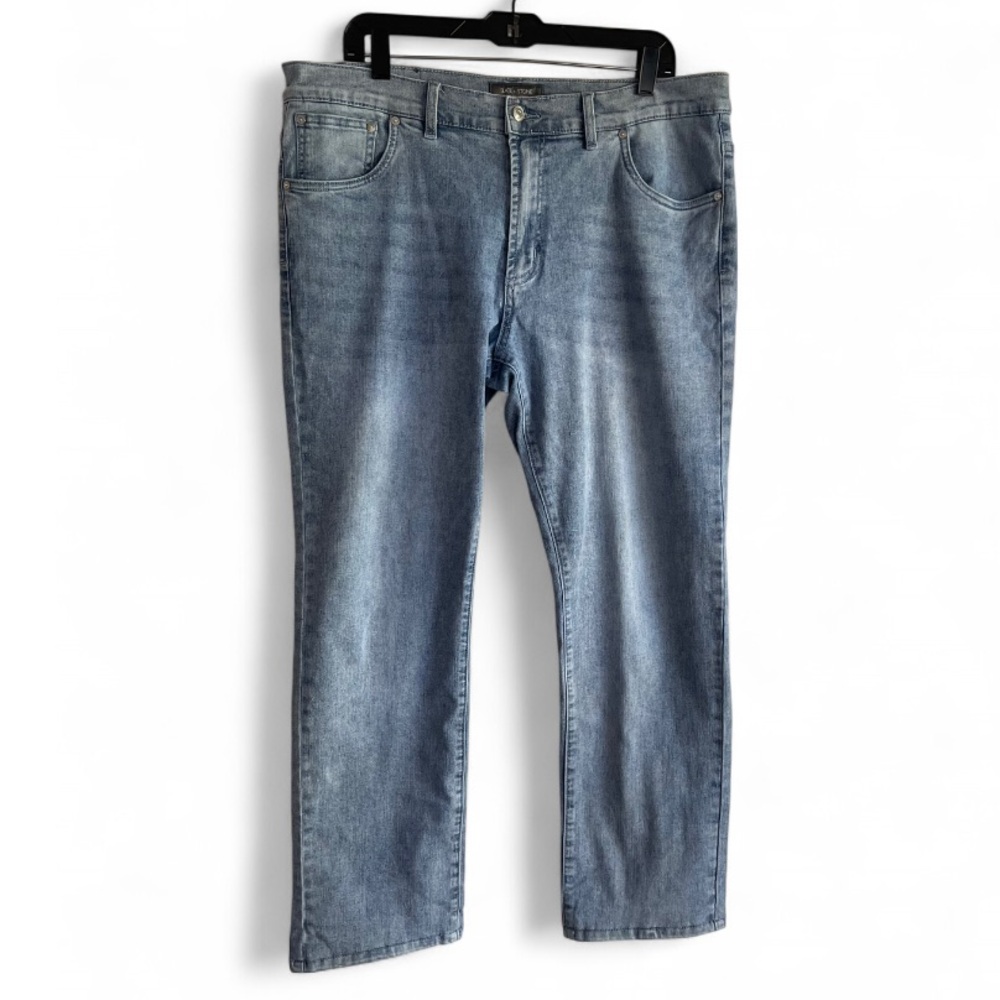 Slate & Stone Men's Light Blue Straight Leg Jeans Size 36 X 32